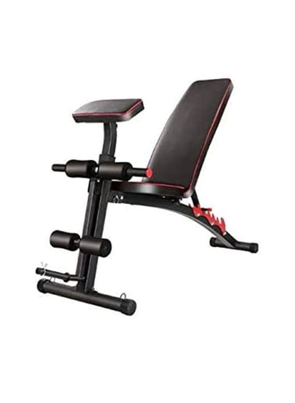 Max Strength Adjustable Weight Bench, Black
