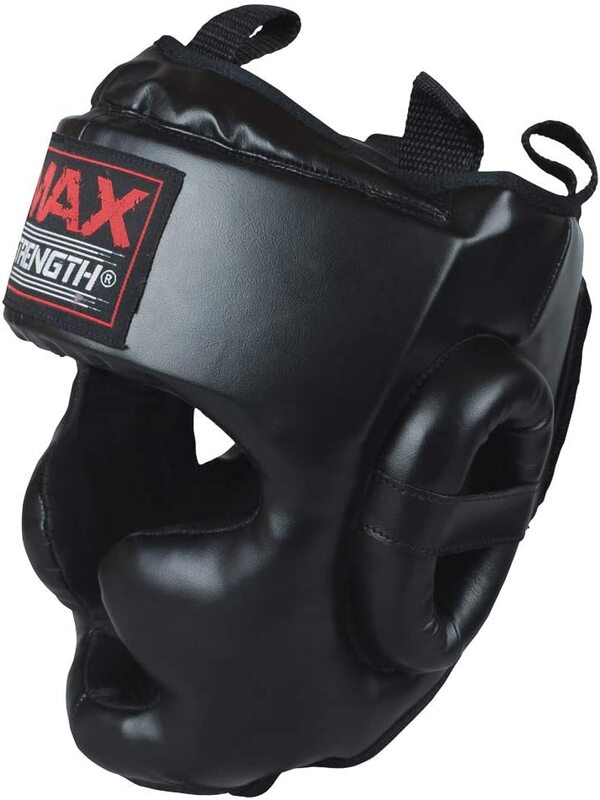 

MaxStrength Medium Boxing Headguard, Black