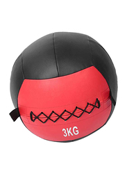 Maxstrength Rubber Medicine Balls Exercise Kettle Bell, 3KG, Assorted Colour