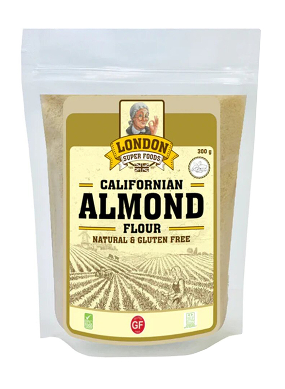 

London Super Foods Natural Californian Almond Flour, 300g