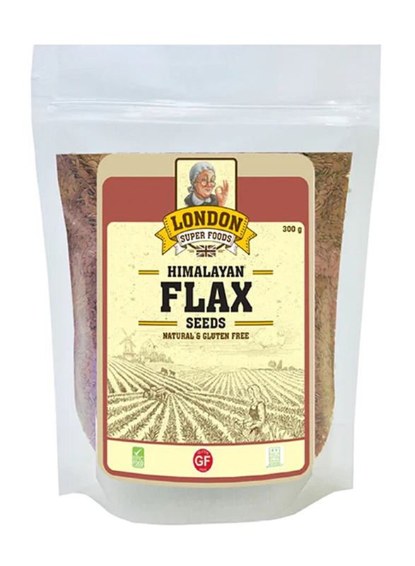 

London Super Foods Himalayan Natural Flax Seeds, 300g