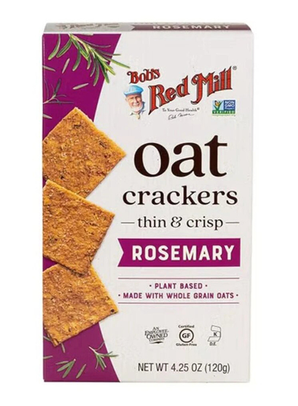 

Bob's Red Mill Rosemary Oat Crackers, 120g