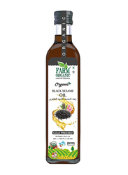 Farm Organic Gluten Free Black Sesame Oil, 500ml