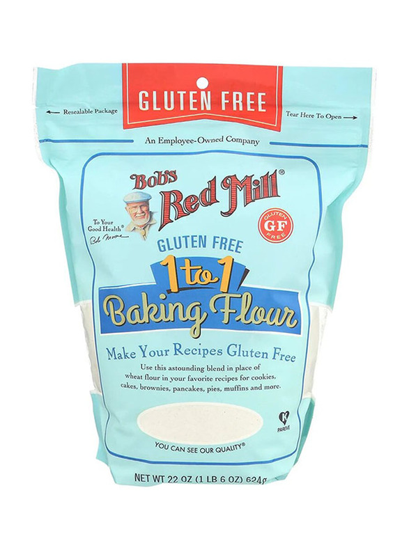 

Bob's Red Mill Gluten Free 1 to 1 Baking Flour, 624g