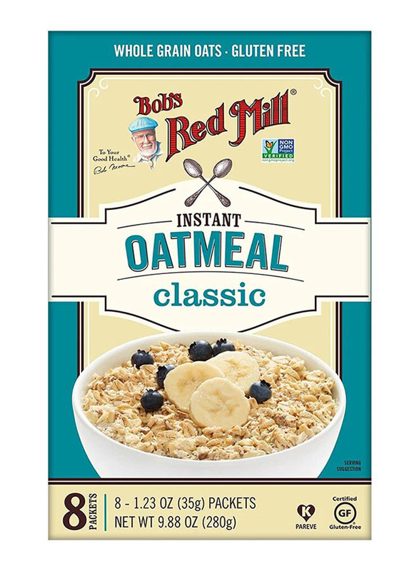 

Bob's Red Mill Classic Oatmeal Sachet, 8 x 35g