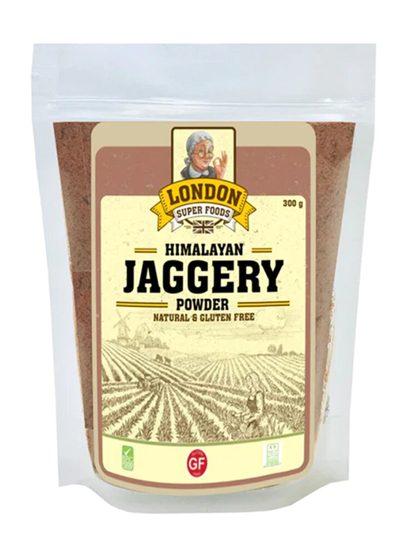 

London Super Foods Himalayan Natural Jaggery Powder, 300g