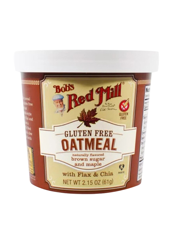 

Bob's Red Mill Gluten-Free Oatmeal Cup & Maple, 61g