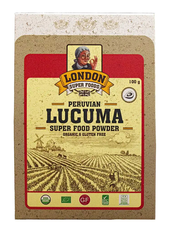

London Super Foods Organic Peruvian Lucuma Powder, 100g