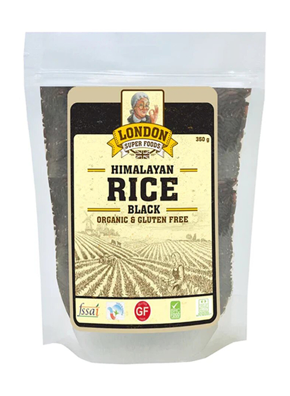 

London Super Foods Himalayan Organic Black Rice, 350g