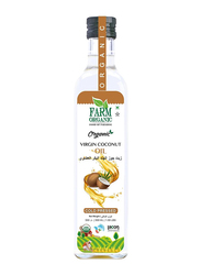 Farm Organic Gluten Free Cold Pressed Virgin Coconut Oil, 500ml