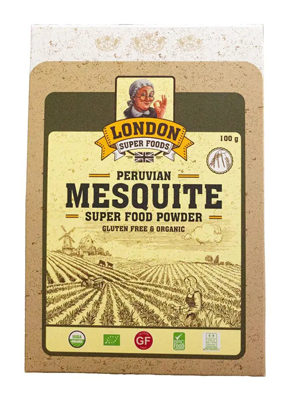 

London Super Foods Organic Peruvian Mesquite Powder, 100g