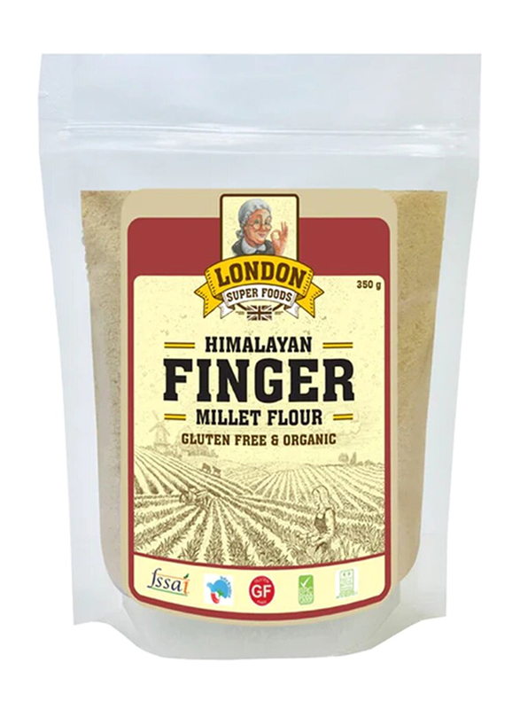 

London Super Foods Organic Himalayan Finger Millet Flour, 350g