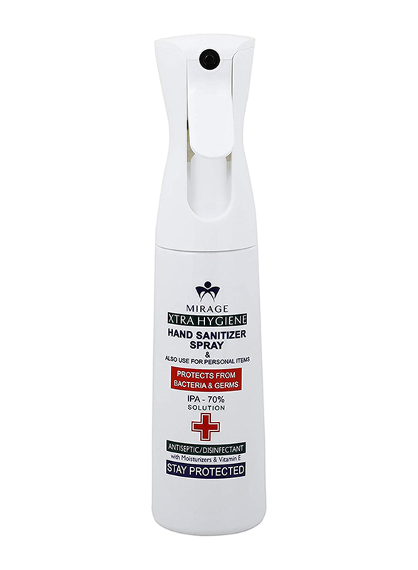 

Mirage Xtra Hygiene Hand Sanitizer Spray, 320ml