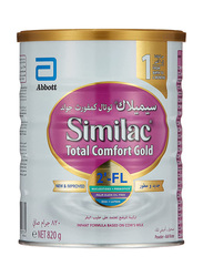 Similac Total Comfort Gold 2 Follow Stage 1 Milk Formula, 0-6 Months, 820g