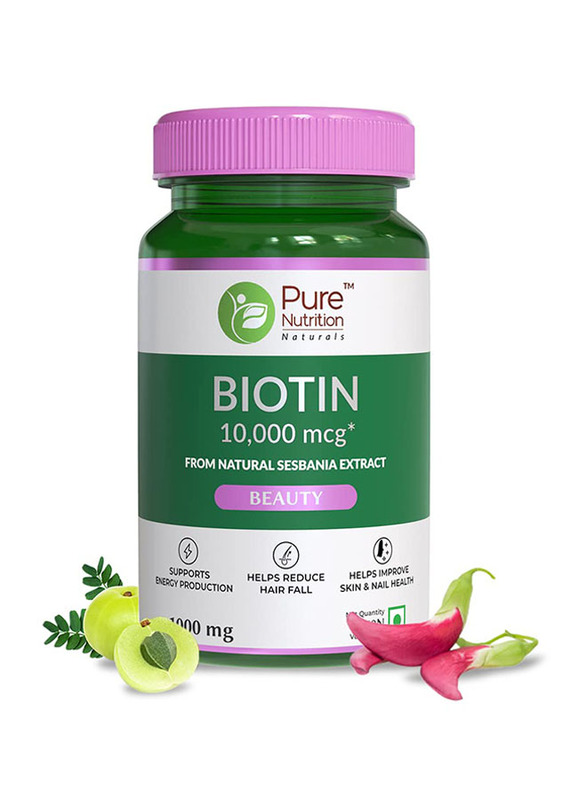 

Pure Nutrition Biotin Beauty, 60 Tablets