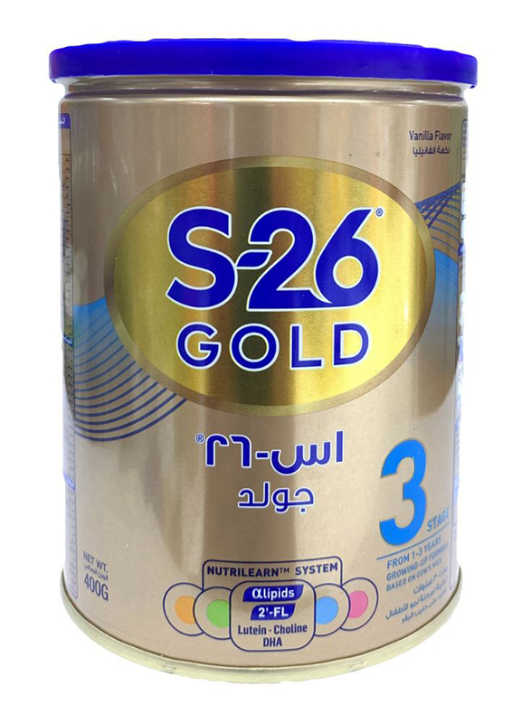 

S-26 Pro Gold Stage 3 Formula Milk Powder, 1-3 Years, 400g
