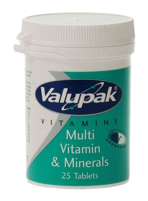 

Valupak Multivitamin & Mineral, 25 Tablets