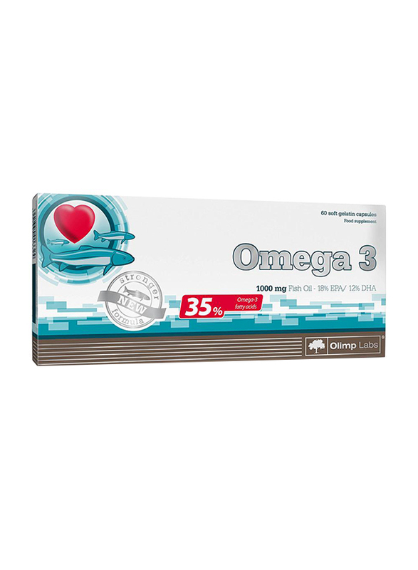 

Olimp Omega 3 Sport Nutrition, 1000 mg, 60 Capsules