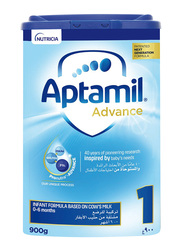 Aptamil Advance Stage 1 Milk Formula, 0-6 Months, 900g