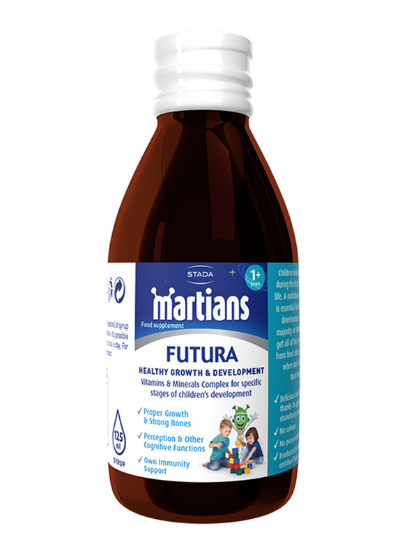 

Martians Futura Food Supplement Syrup, 125ml