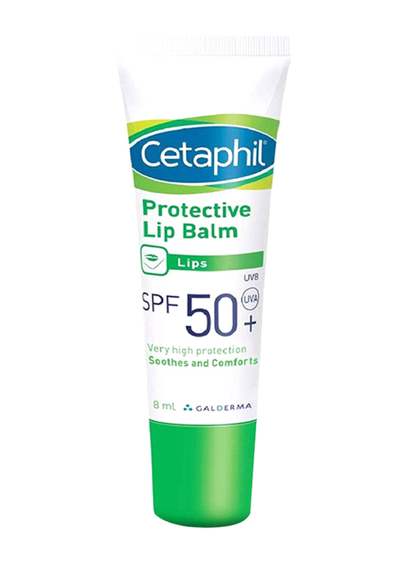 

Cetaphil SPF 50+ Protective Lip Balm, 8ml, Clear