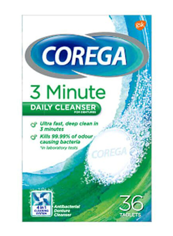 

Corega Denture Cleaning, 36 Pieces