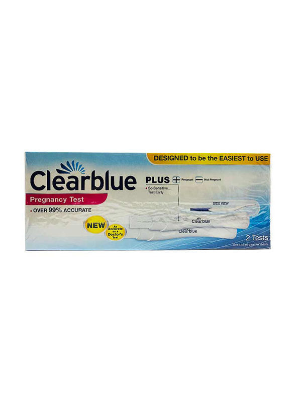 

Clearblue Plus Pregnancy Test, 2 Pieces