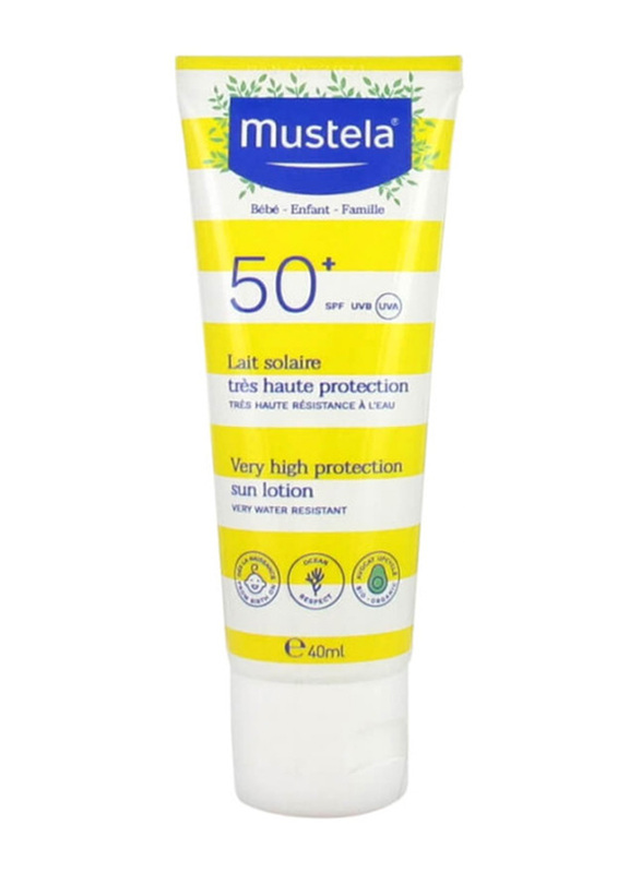 

Mustela 40ml Very High Protection SPF 50+ for Kids, Yellow