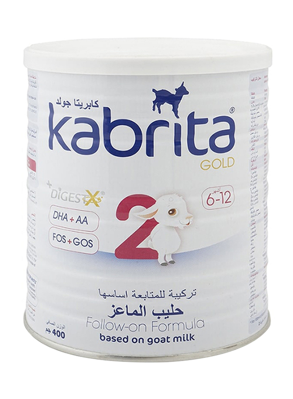 

Kabrita Gold Stage 2 Infant Formula Goat Milk, 6-12 Months, 400g