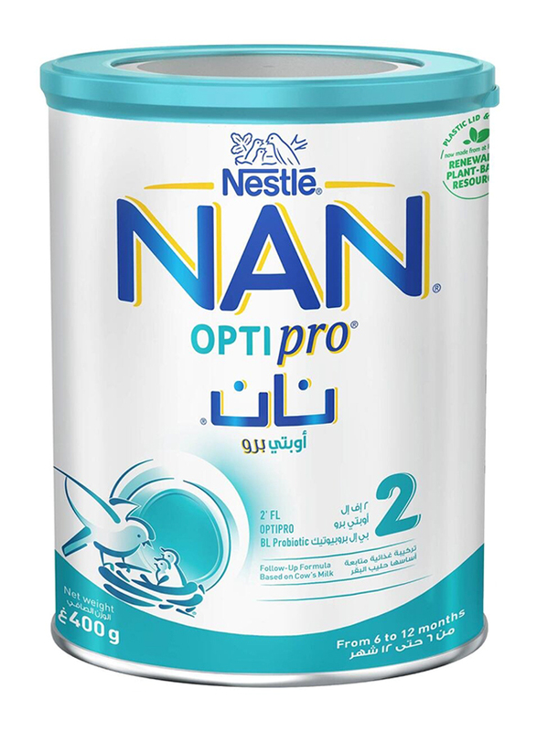 

Nan Optipro 2 Milk Formula, 6-12 Months, 400g