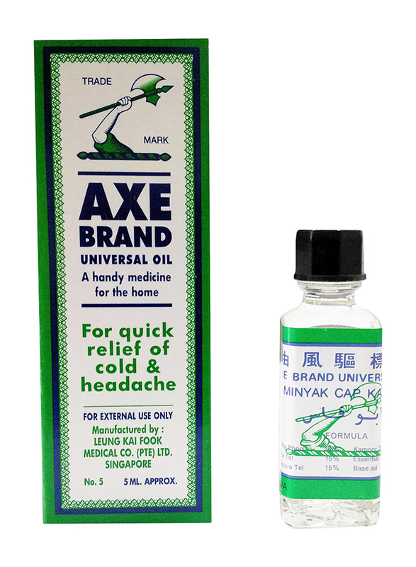 

AXE Universal Oil for Cold and Headache, 5ml