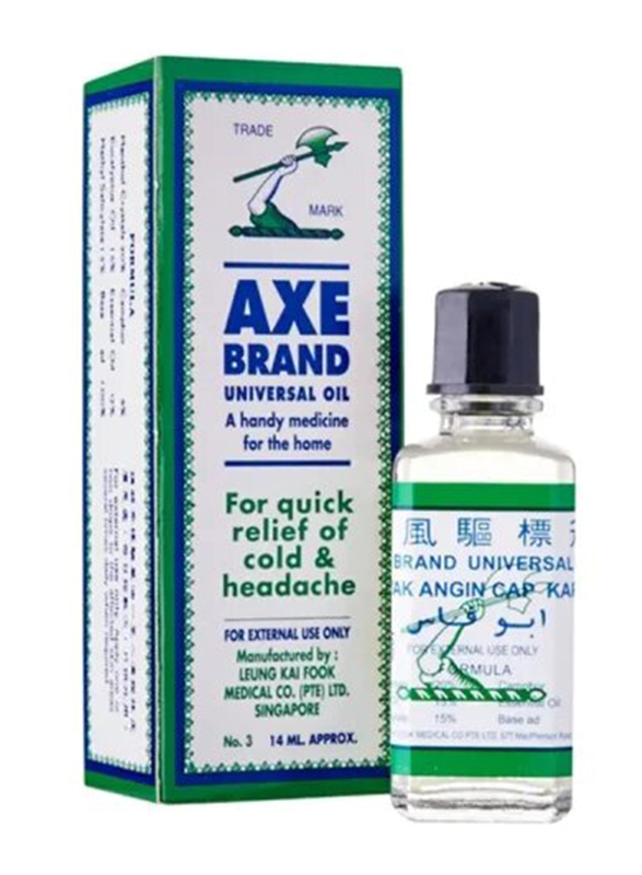 

AXE Universal Oil for Cold and Headache, 14ml