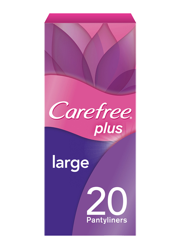 

Carefree Pantyliners, Large, 20 Pieces