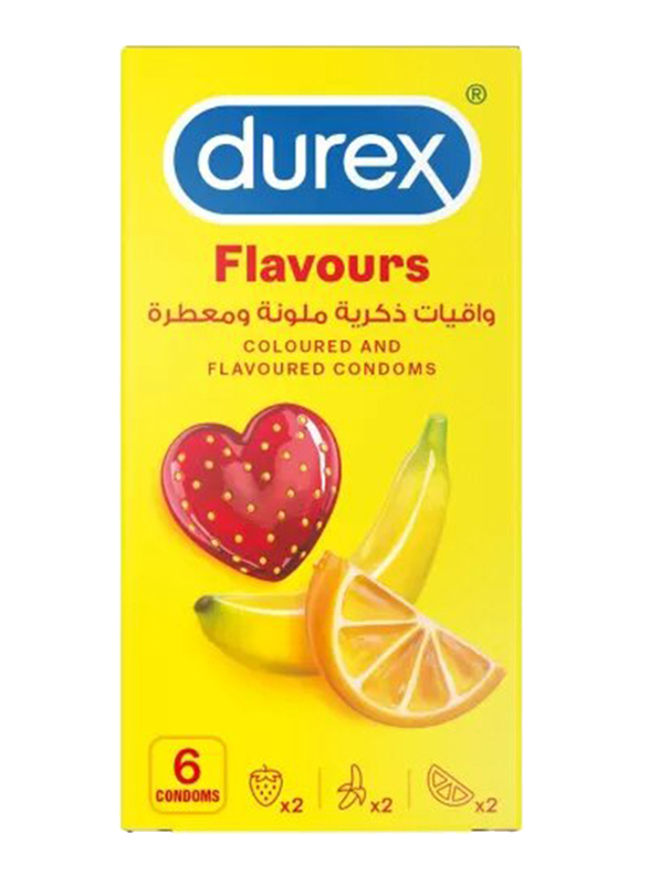 

Durex Select Flavours Condoms, 6 Pieces