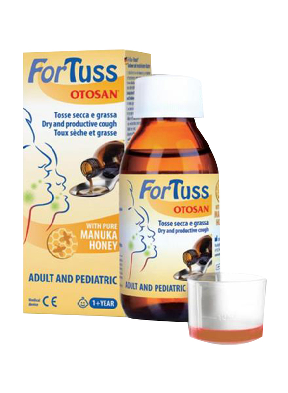 

Otosan ForTuss Adult & Pediatric Cough Syrup, 180 ml