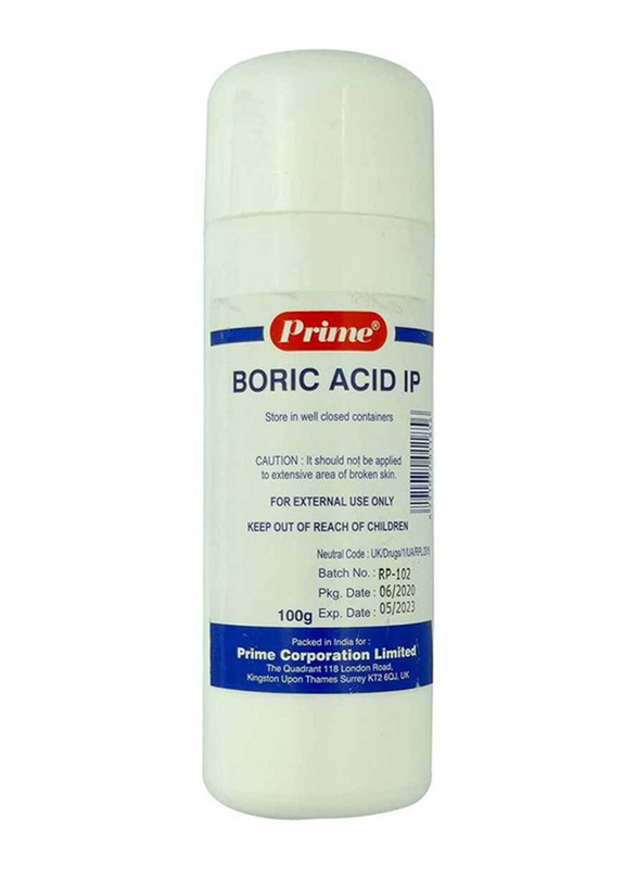 

Prime Boric Acid Powder, 100gm