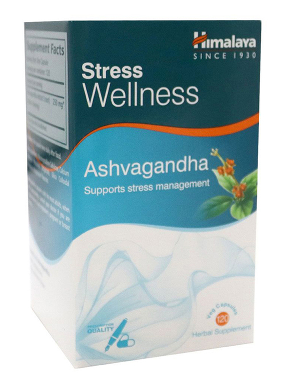

Himalaya Ashvagandha Herbal Supplements, 120 Capsules