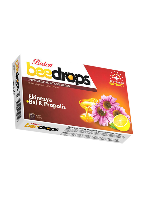 

Balen Echinacea Honey Propolis Lemon Flavour Drops, 24 Lozenges