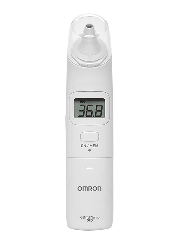 

Omron Gentle Temp 520 Ear Thermometer for Kids, White