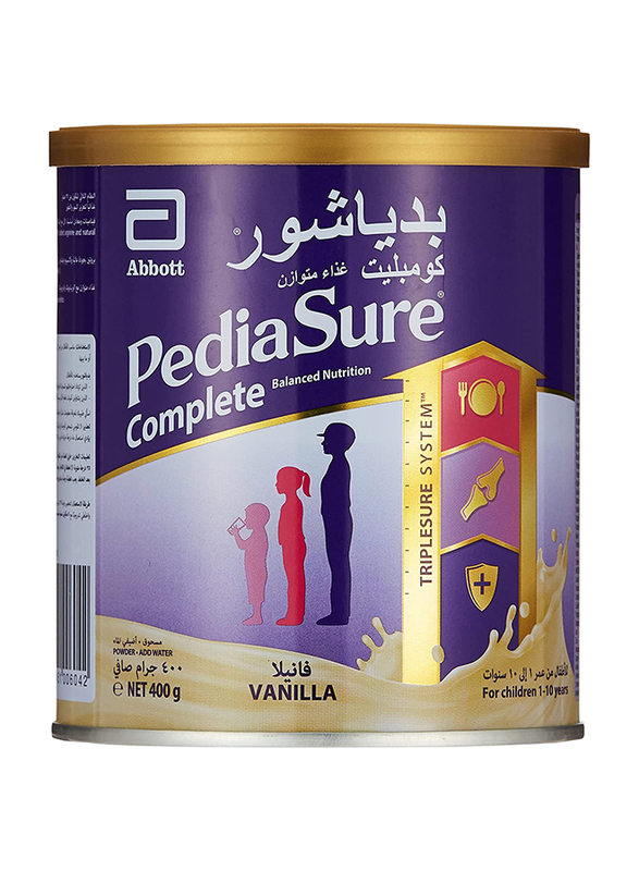 

Pediasure Complete Balanced Nutrition Vanilla for Ages 1-10 Years, 400g