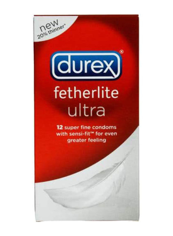 

Durex Fetherlite Ultra Condoms, 12 Pieces