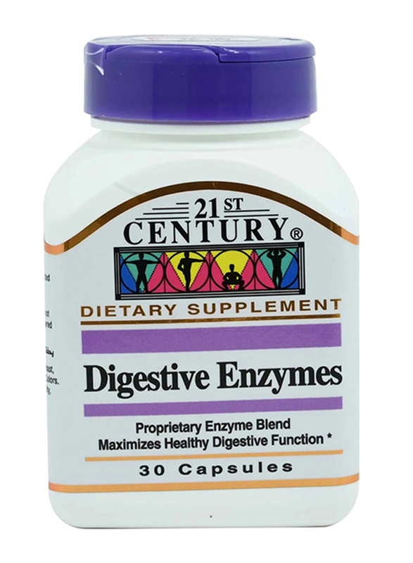

21St Century Digestive Enzymes Capsules, 30 Capsules