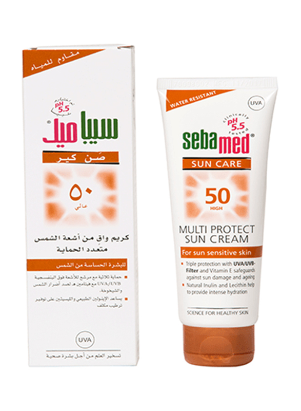 

Sebamed SPF 50 Multi Protect Sun Cream, 75ml