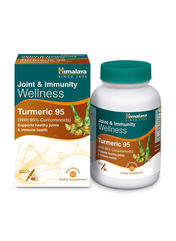 

Himalaya Turmeric 95, 60 Capsules