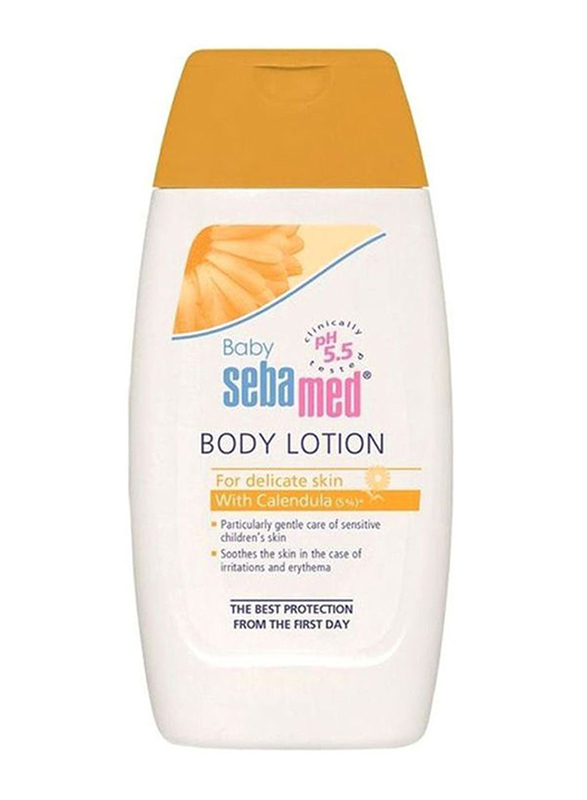 

Sebamed 200ml Body Lotion with Calendula for Babies, White
