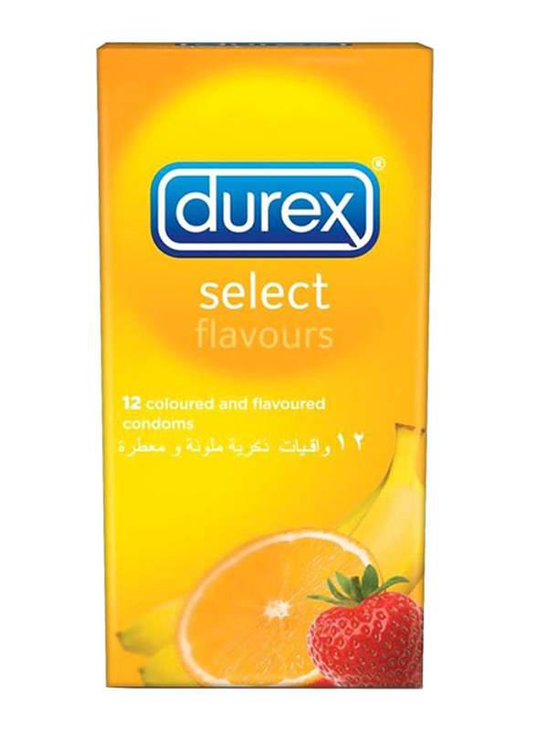 

Durex Select Flavours Condoms, 12 Pieces