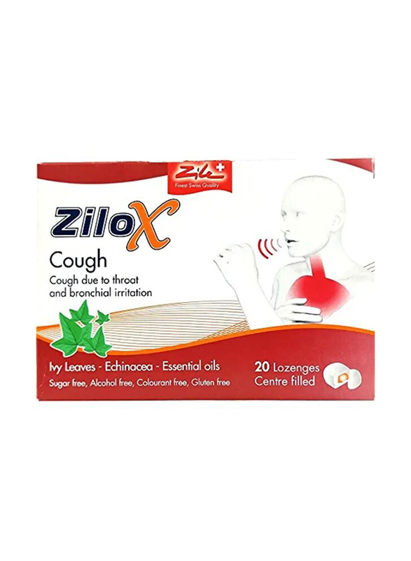 

Zilox Cough Lozenges, 20 Lozenges