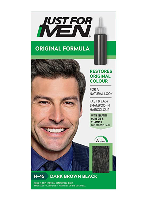 

Just For Men H45 Original Formula Hair Color, 60ml, Dark Brown