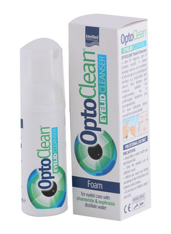 

OptoClean Eyelid Foam Cleanser, 50ml