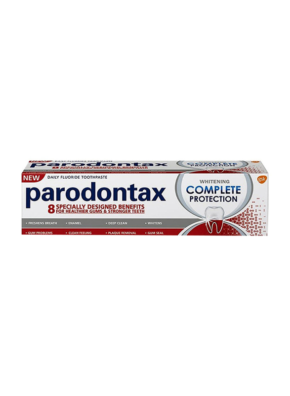 

Parodontax Whitening Complete Protection Toothpaste, 75ml
